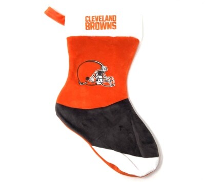 Cleveland Browns Color Block Christmas Stocking Cleveland Browns Color Block Christmas Stocking