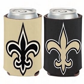 New Orleans Saints Logo 12 Ounce Can Cooler Koozie