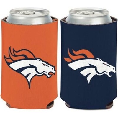Denver Broncos 12 Ounce Can Cooler Koozie