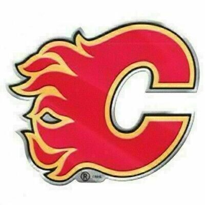 Calgary Flames Auto Badge Decal