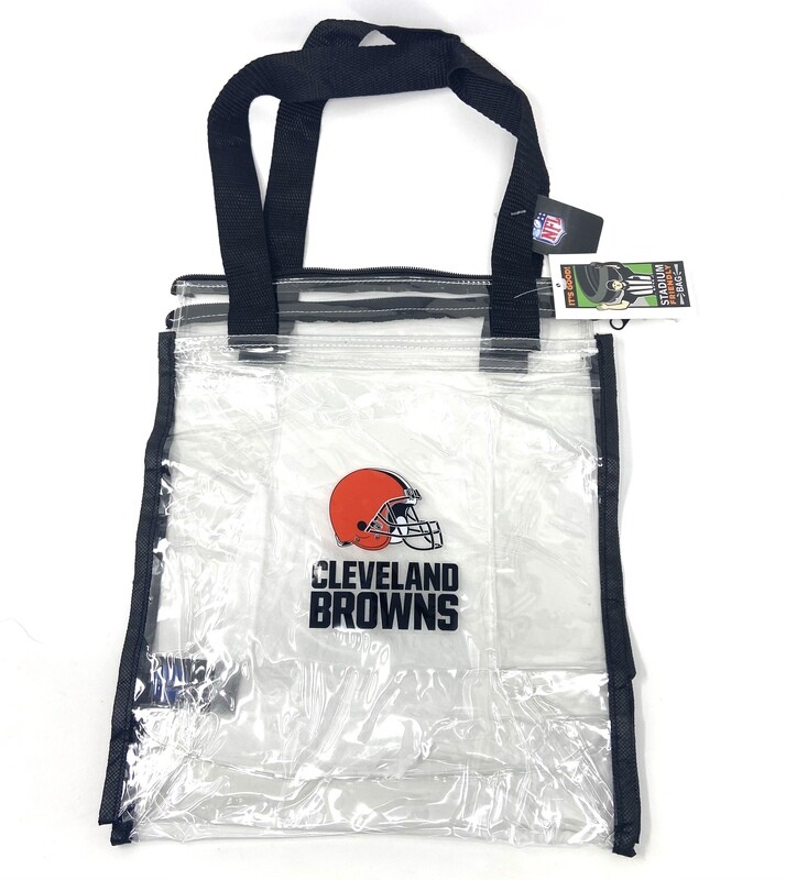 Cleveland Browns Stadium Approved Clear Tote Bag