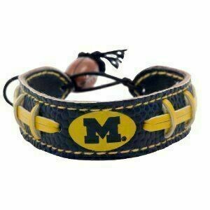 Michigan Wolverines Gamewear Football Bracelet