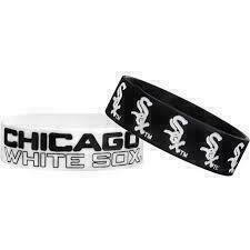 Chicago White Sox Rubber Bulk Wrist Bands