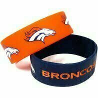 Denver Broncos Rubber Bulk Wrist Bands