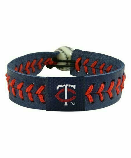Minnesota Twins Gamewear Baseball Bracelet