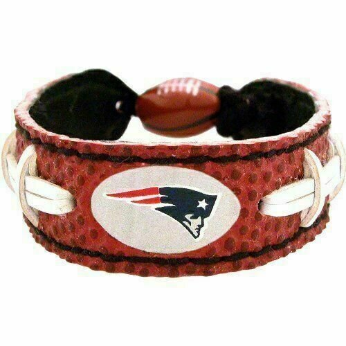 New England Patriots Gamewear Football Bracelet