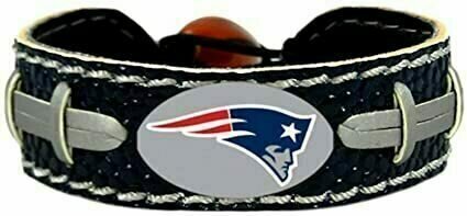 New England Patriots NFL Gamewear Football Bracelet