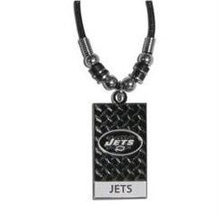 New York Jets 20" Diamond Plate Rope Necklace