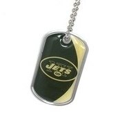New York Jets Dynamic Dog Tag Necklace