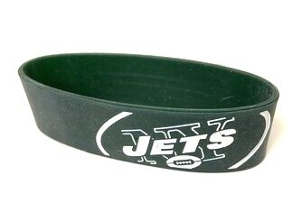 New York Jets Rubber Bulk Wrist Band