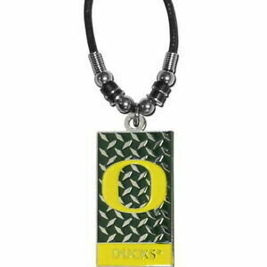 Oregon Ducks 20" Diamond Plate Rope Necklace