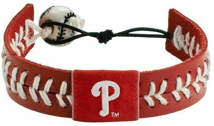 Philadelphia Phillies Gamewear Baseball Bracelet