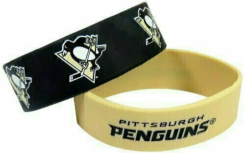 Pittsburgh Penguins Rubber Bulk Wrist Bands