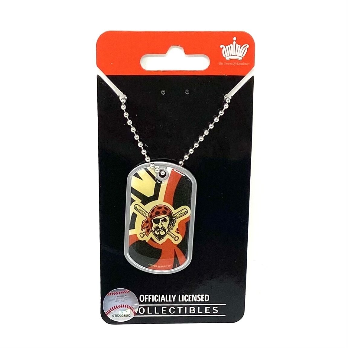 Pittsburgh Pirates Dog Tag Necklace