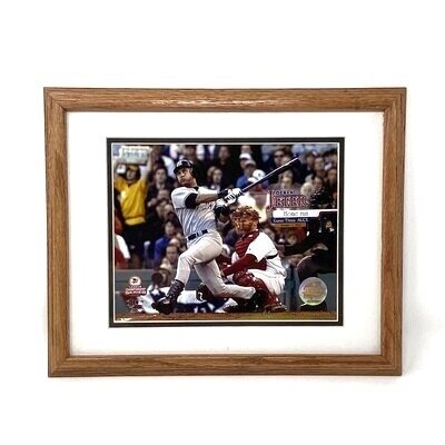 New York Yankees Derek Jeter Game Three ALCS Home Run 11" x 14"Framed Photo