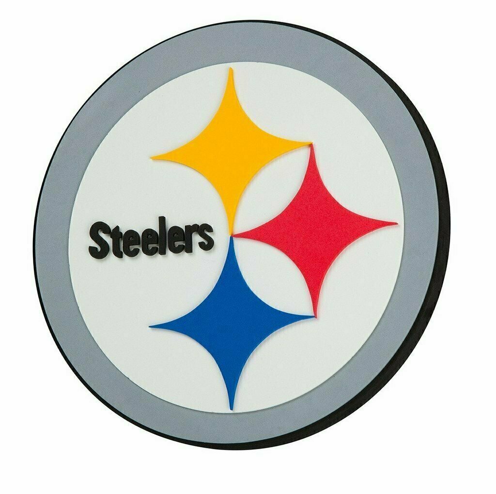 Pittsburgh Steelers 3D Fan Foam Wall Sign