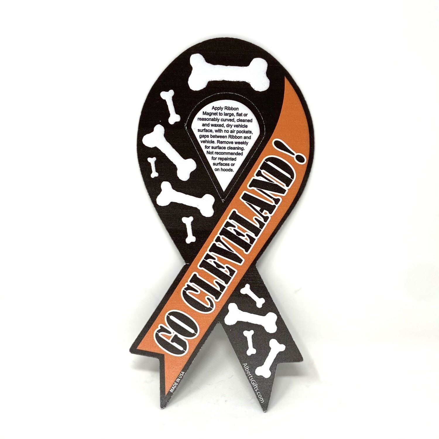Cleveland Browns Ribbon Magnet