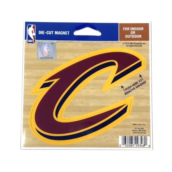 Cleveland Cavaliers Die Cut Logo Magnet