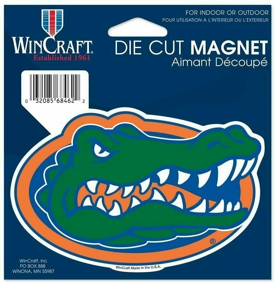 Florida Gators Die Cut Logo Magnet