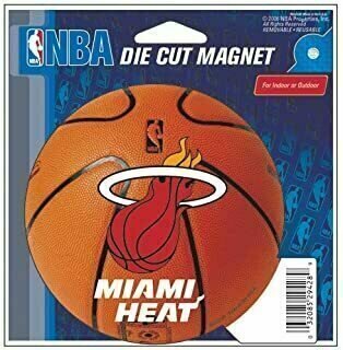 Miami Heat Die Cut Logo Magnet