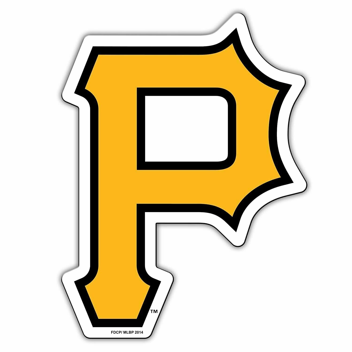 Pittsburgh Pirates 12” Vinyl Team Magnet