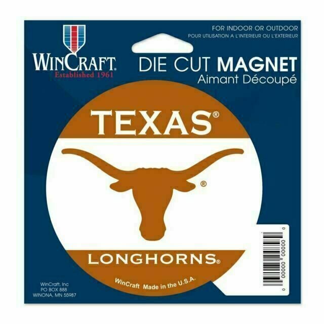Texas Longhorns Die Cut Logo Magnet
