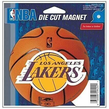Los Angeles Lakers Die Cut Logo Magnet