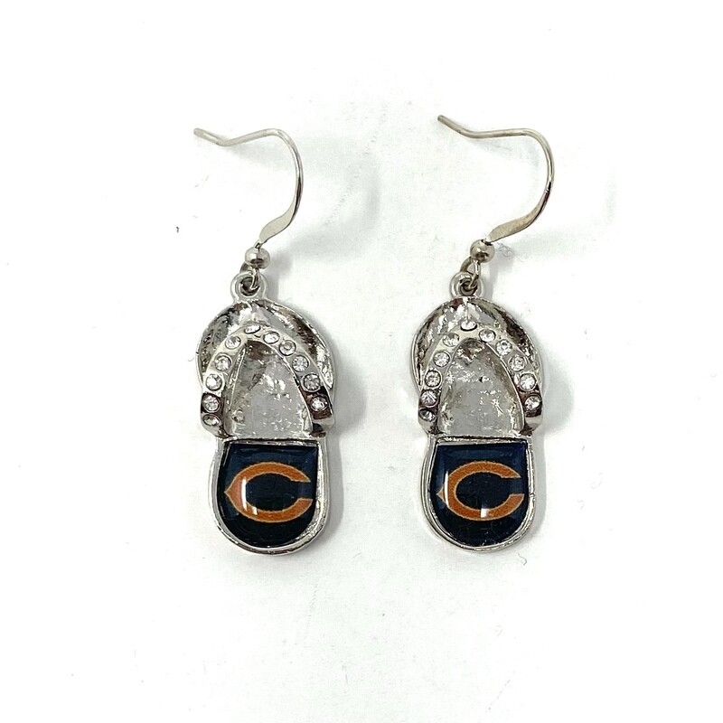 Chicago Bears NFL Dangle Earrings