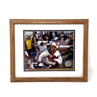 New York Yankees Derek Jeter Game Three ALCS Home Run 11" x 14"Framed Photo