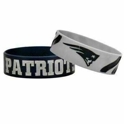 New England Patriots Rubber Bulk Wrist Bands New England Patriots Rubber Bulk Wrist Bands