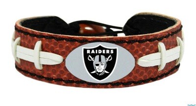 Las Vegas Raiders NFL Gamewear Football Bracelet