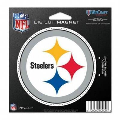 Pittsburgh Steelers Die Cut Logo Magnet