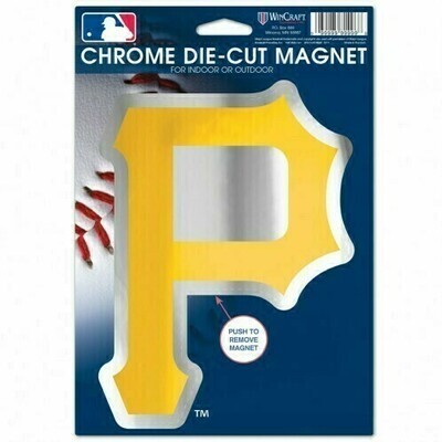 Pittsburgh Pirates Die Cut Chrome Magnet