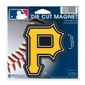 Pittsburgh Pirates Die Cut Logo Magnet
