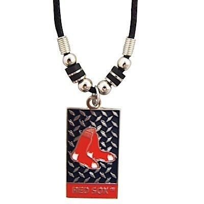 Boston Red Sox 20" Diamond Plate Rope Necklace