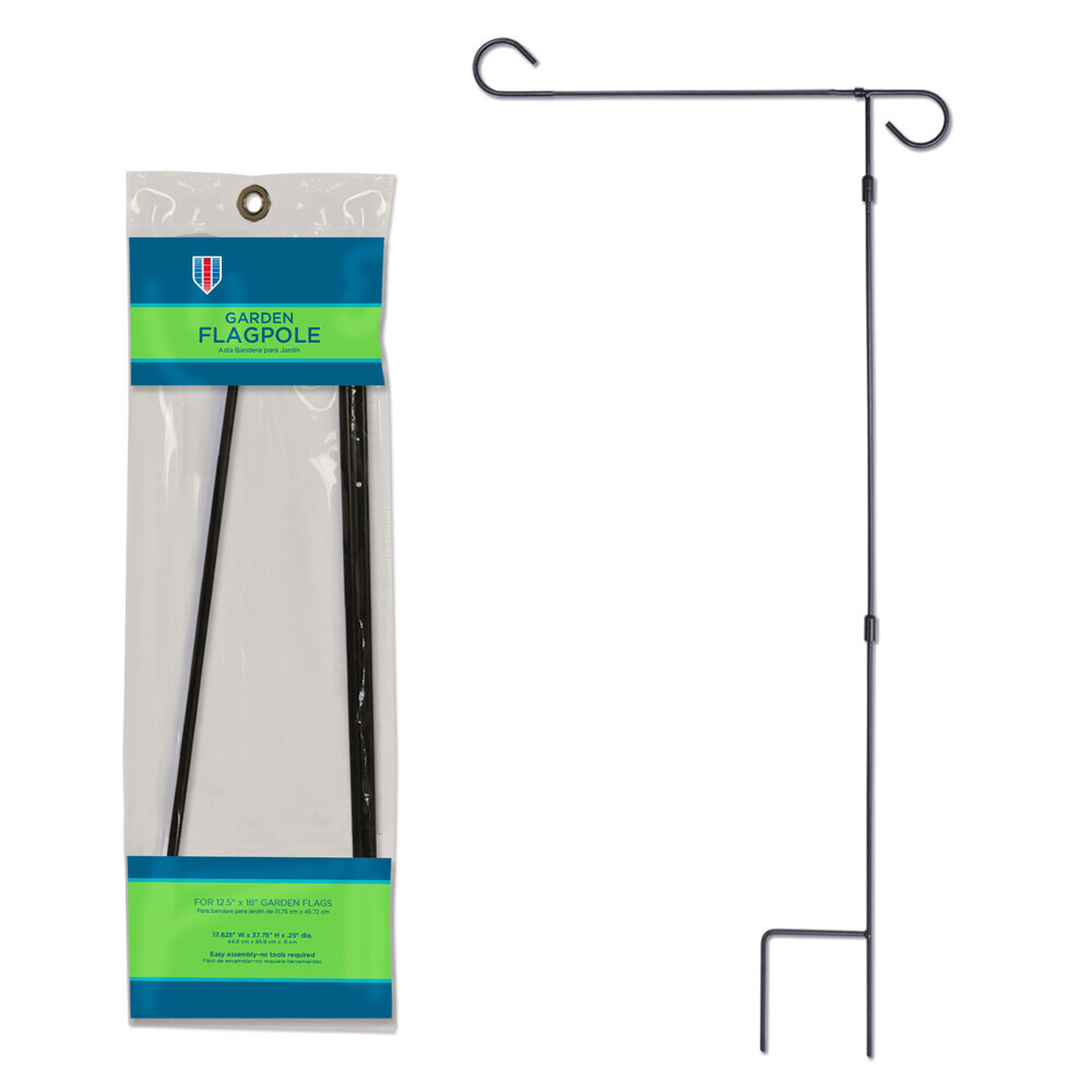 Garden Flag Stand-Holder-Pole
