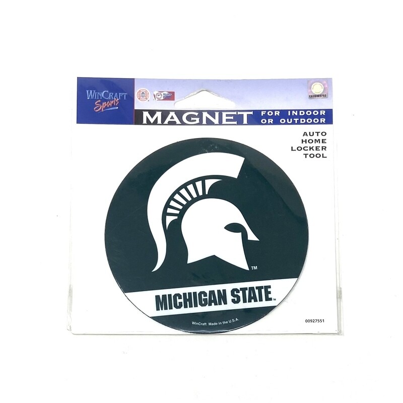 Michigan State Spartans Die Cut Logo Magnet