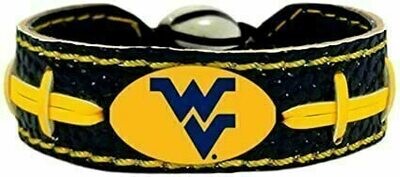 West Virginia Mountaineers Gamewear Football Bracelet