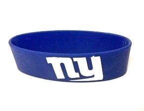 New York Giants Rubber Bulk Wrist Band