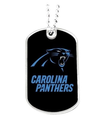 Carolina Panthers Dynamic Dog Tag Necklace