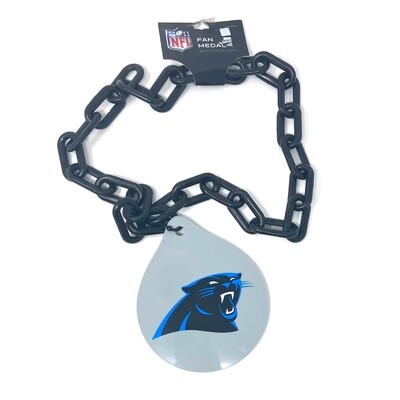 Carolina Panthers Fan Medal Plastic Chain Necklace
