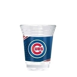 Chicago Cubs 2 Ounce Party Shot Glass