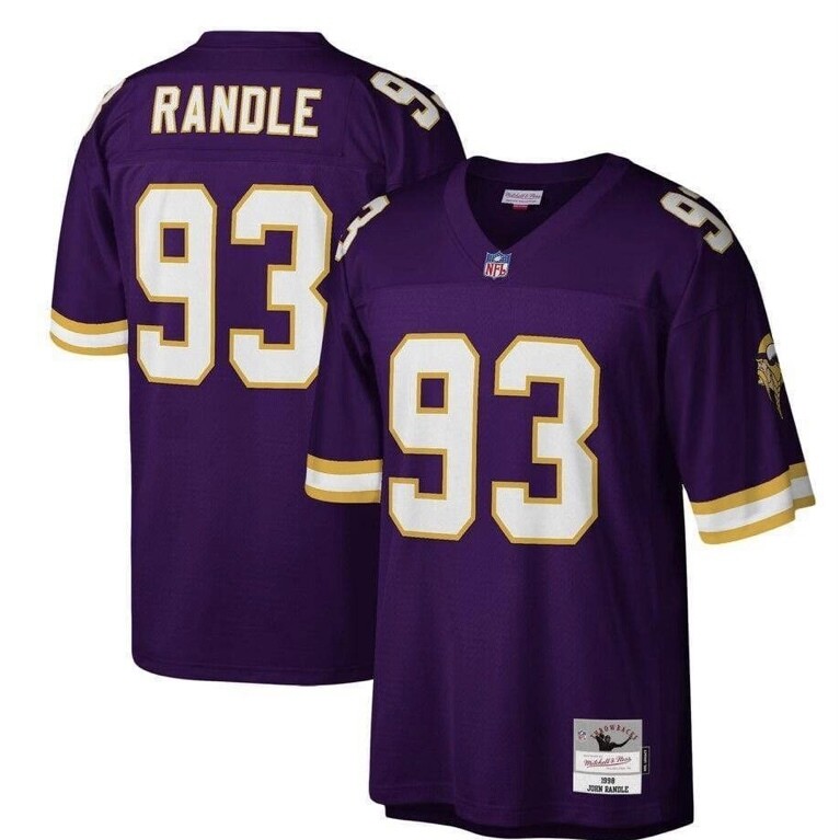 Minnesota Vikings John Randle 1998 Purple Mitchell & Ness Men's Legacy Jersey