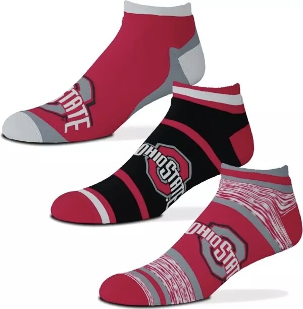 Ohio State Buckeyes Men’s Ankle Socks