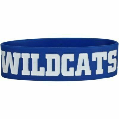 Kentucky Wildcats Rubber Bulk Wrist Band