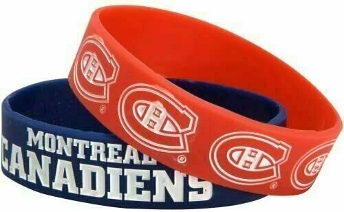 Montreal Canadiens Rubber Bulk Wrist Bands