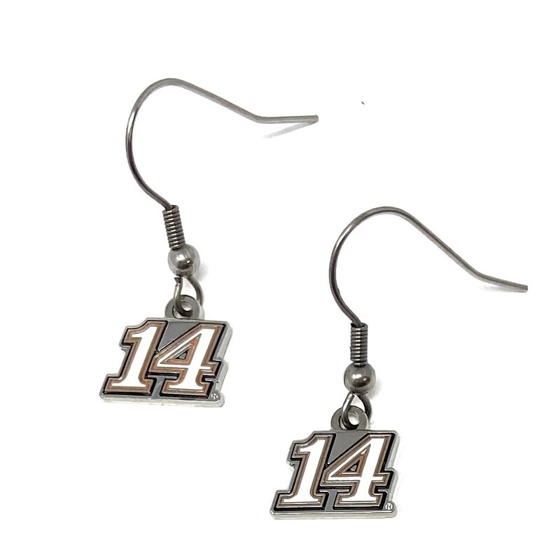 Tony Stewart #14 Earrings