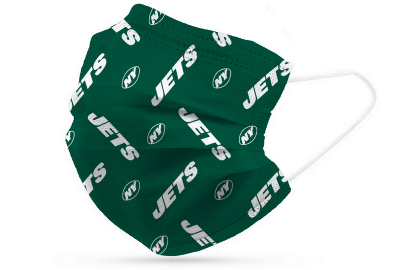 New York Jets Disposable Mask 6 Pack New York Jets Disposable Mask 6 Pack