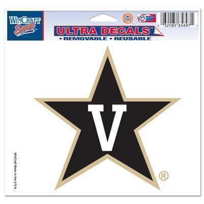 Vanderbilt Commodores 4.5" x 5.75" Multi-Use Decal