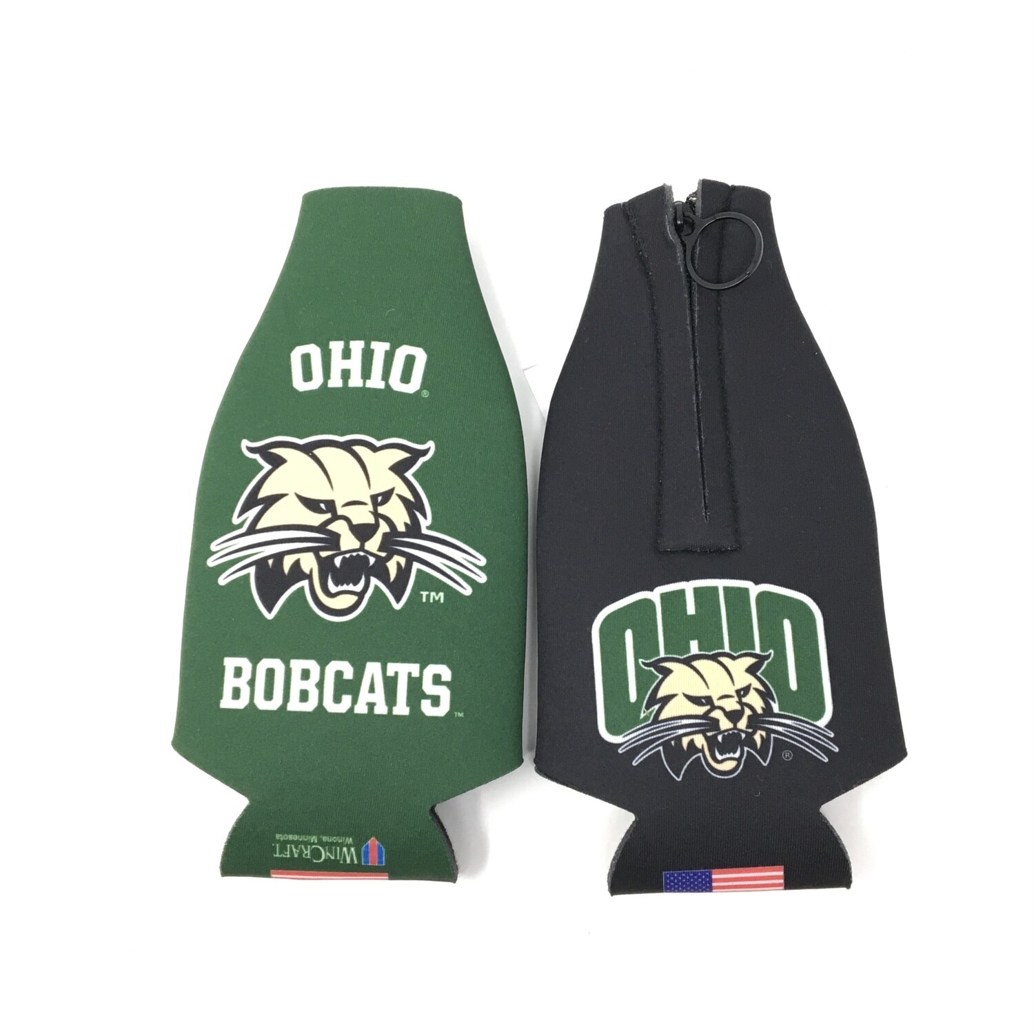 Ohio Bobcats 12 Ounce Bottle Cooler
